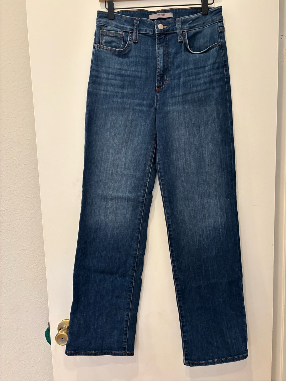 Joe's Jeans Wide Leg Full Length Straight Leg High-Rise stretch